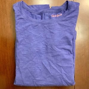 NWOT Cat & Jack girls’ t-shirt, sz M, vent in back